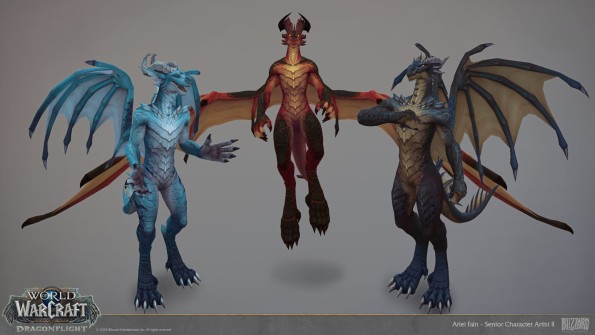 Wow Character handpaint reference