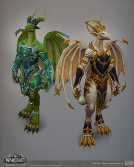 Wow Character handpaint reference