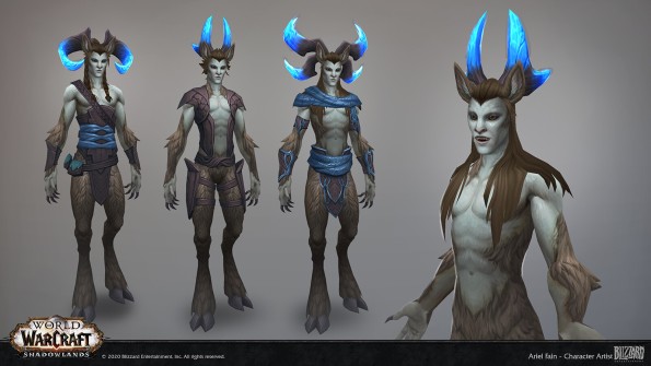 Wow Character handpaint reference