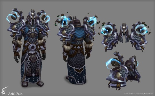 Wow Character handpaint reference