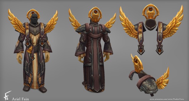 Wow Character handpaint reference