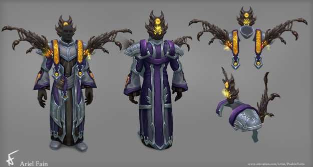 Wow Character handpaint reference