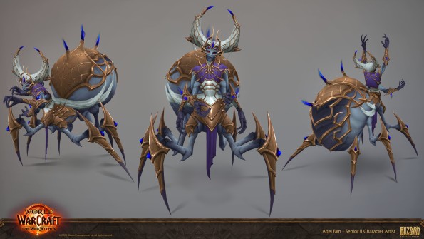 Wow Character handpaint reference