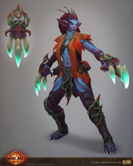 Wow Character handpaint reference