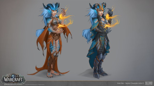 Wow Character handpaint reference