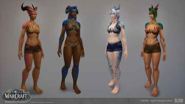 Wow Character handpaint reference