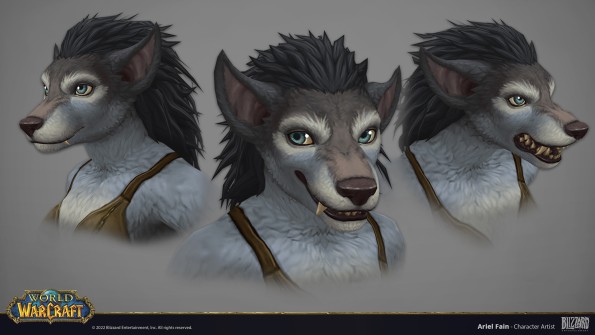 Wow Character handpaint reference