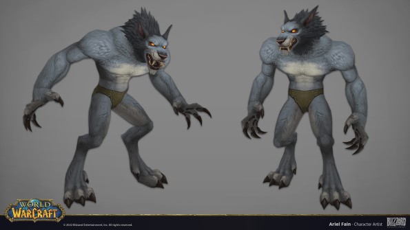 Wow Character handpaint reference