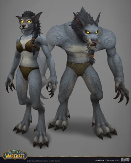 Wow Character handpaint reference