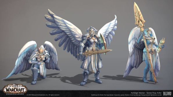 Wow Character handpaint reference