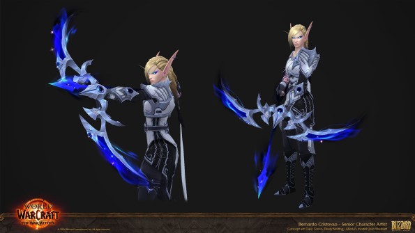 Wow Character handpaint reference