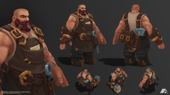 Wow Character handpaint reference