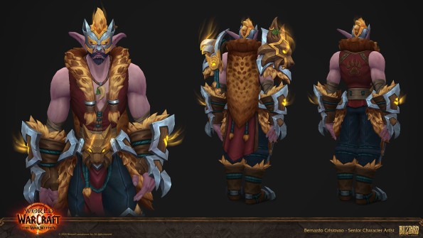 Wow Character handpaint reference