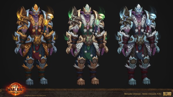 Wow Character handpaint reference