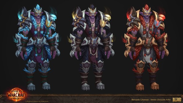 Wow Character handpaint reference