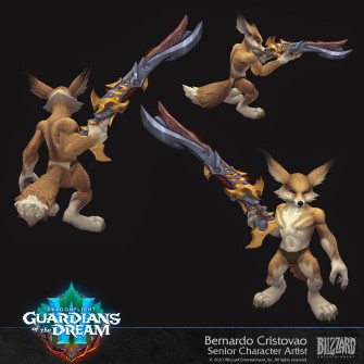 Wow Character handpaint reference