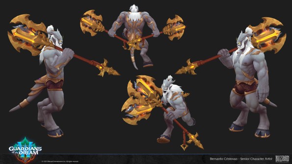 Wow Character handpaint reference