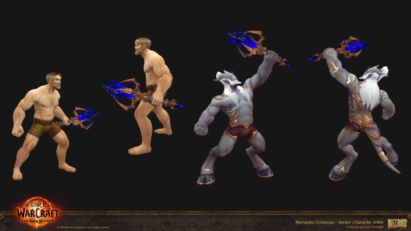 Wow Character handpaint reference