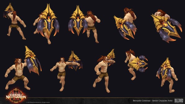 Wow Character handpaint reference