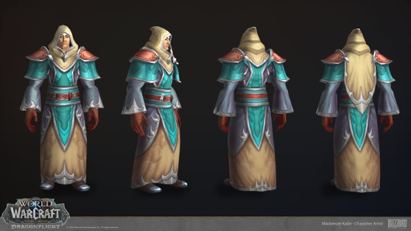 Wow Character handpaint reference