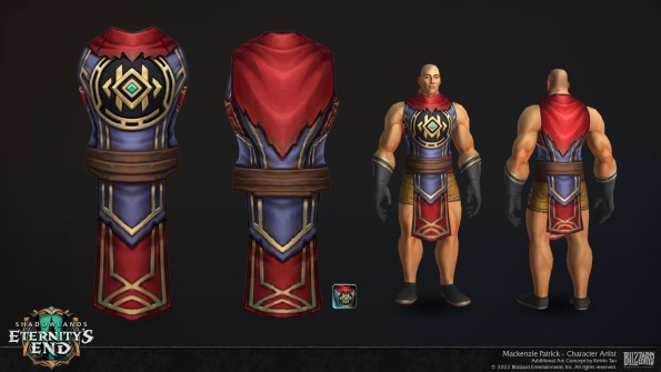 Wow Character handpaint reference