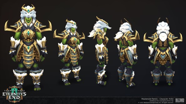 Wow Character handpaint reference