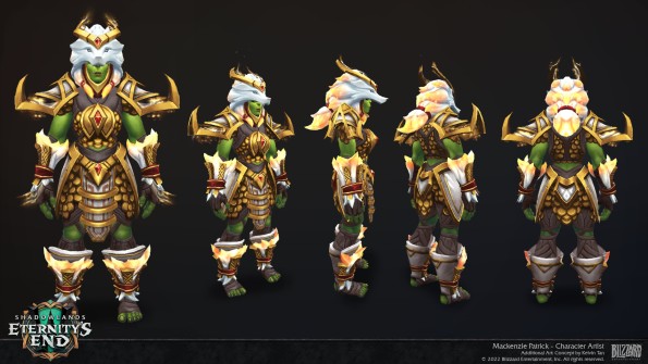 Wow Character handpaint reference