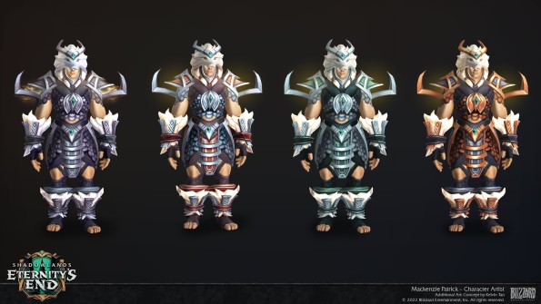 Wow Character handpaint reference