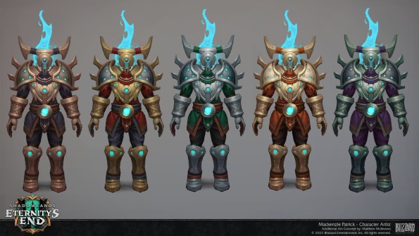 Wow Character handpaint reference