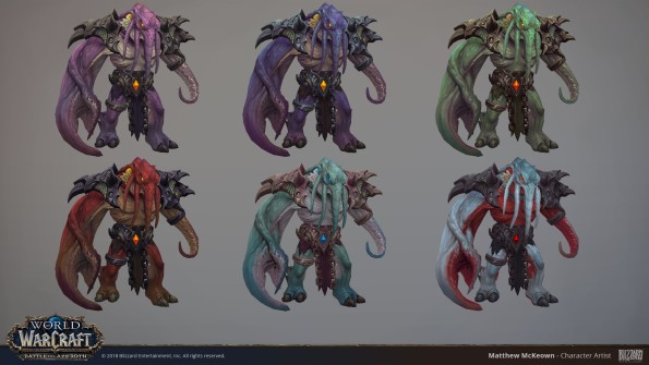 Wow Character handpaint reference