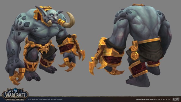 Wow Character handpaint reference