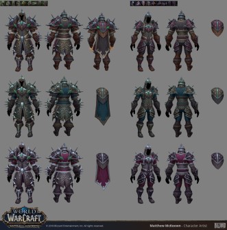 Wow Character handpaint reference