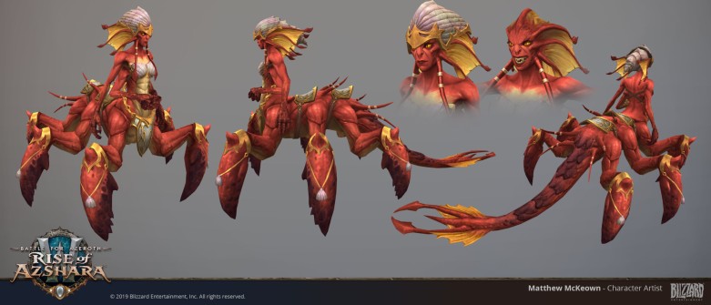 Wow Character handpaint reference