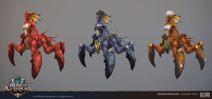 Wow Character handpaint reference