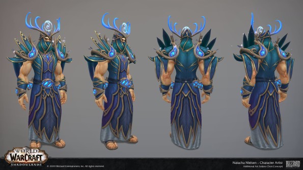 Wow Character handpaint reference