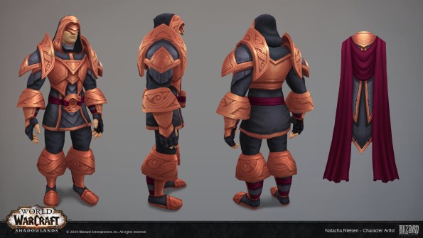 Wow Character handpaint reference