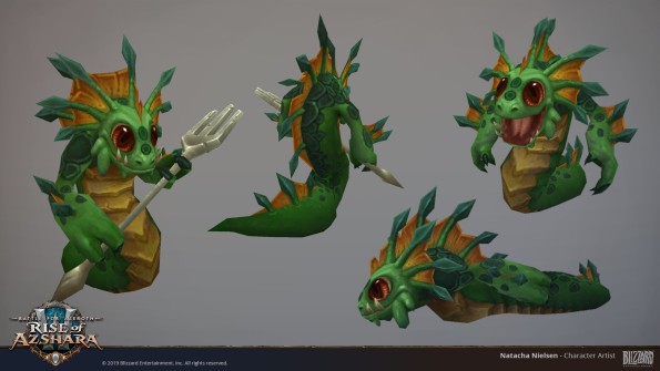 Wow Character handpaint reference