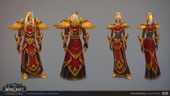 Wow Character handpaint reference