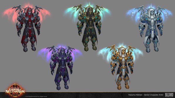 Wow Character handpaint reference