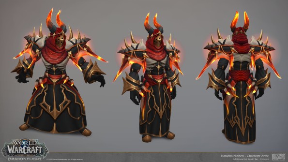 Wow Character handpaint reference