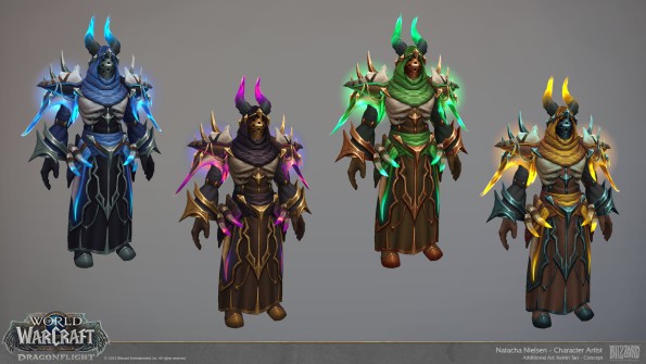 Wow Character handpaint reference