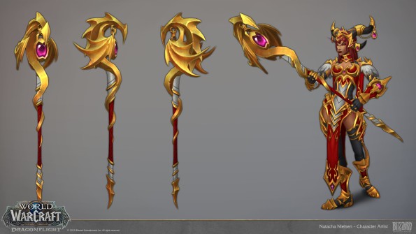 Wow Character handpaint reference