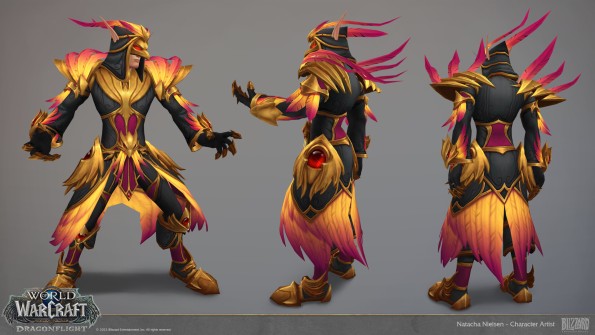 Wow Character handpaint reference