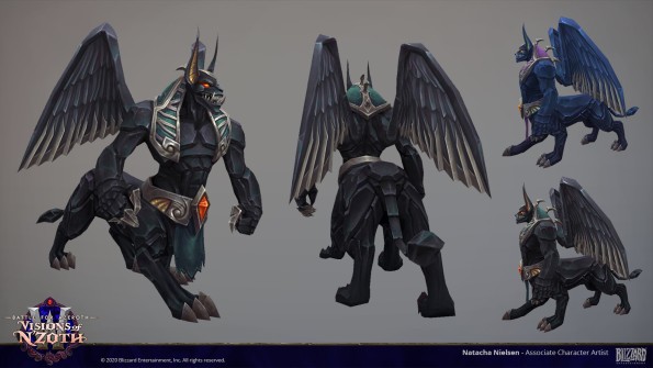 Wow Character handpaint reference