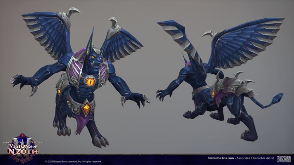 Wow Character handpaint reference