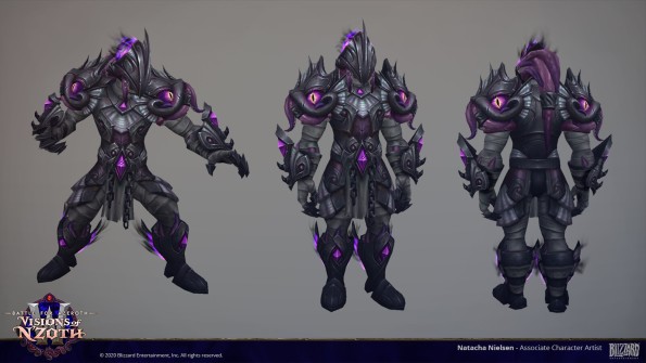 Wow Character handpaint reference