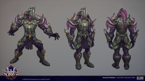 Wow Character handpaint reference