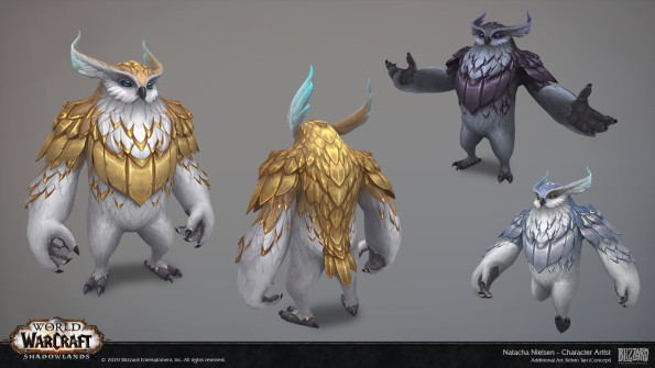 Wow Character handpaint reference