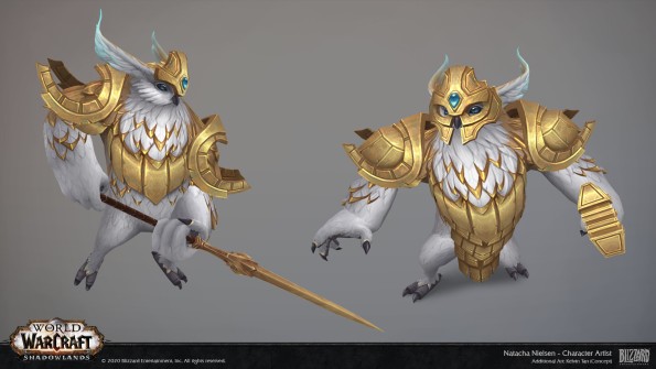 Wow Character handpaint reference